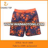 children's men board shorts casual shorts printed bermuda shorts